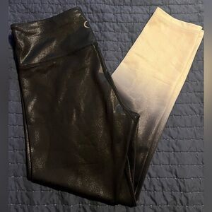 ZYIA Black Shiny Leggings